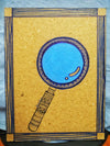 Magnifying Glass - Recycled Handmade Diary made by ECOHUT