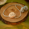 MORALFIBRE - CREAM ROSE RAKHI FOR BHAIYA - WITH A GIFT OF A TREE!