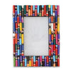Beautiful photo frame ( 4 x 6) made of waste colouring pencils - saving land pollution