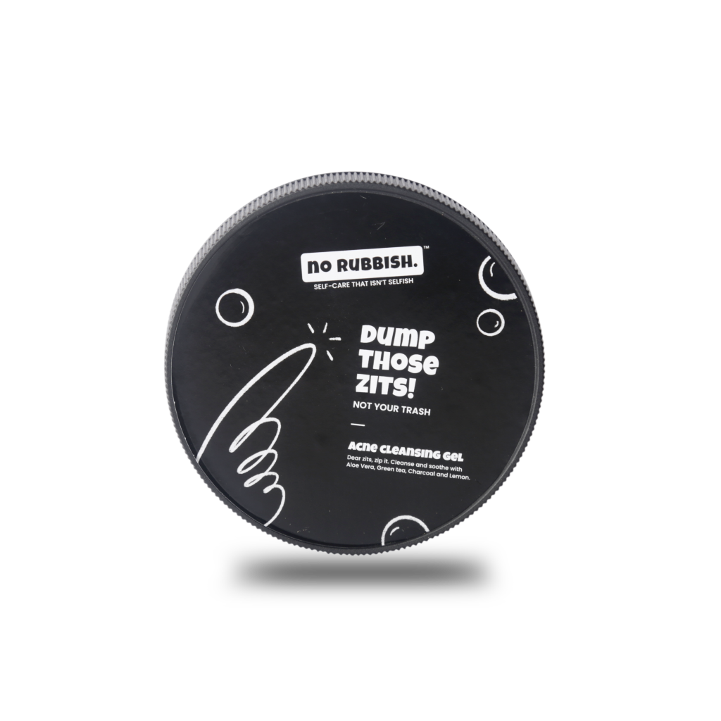 No Rubbish Dump those zits  Acne Face Wash