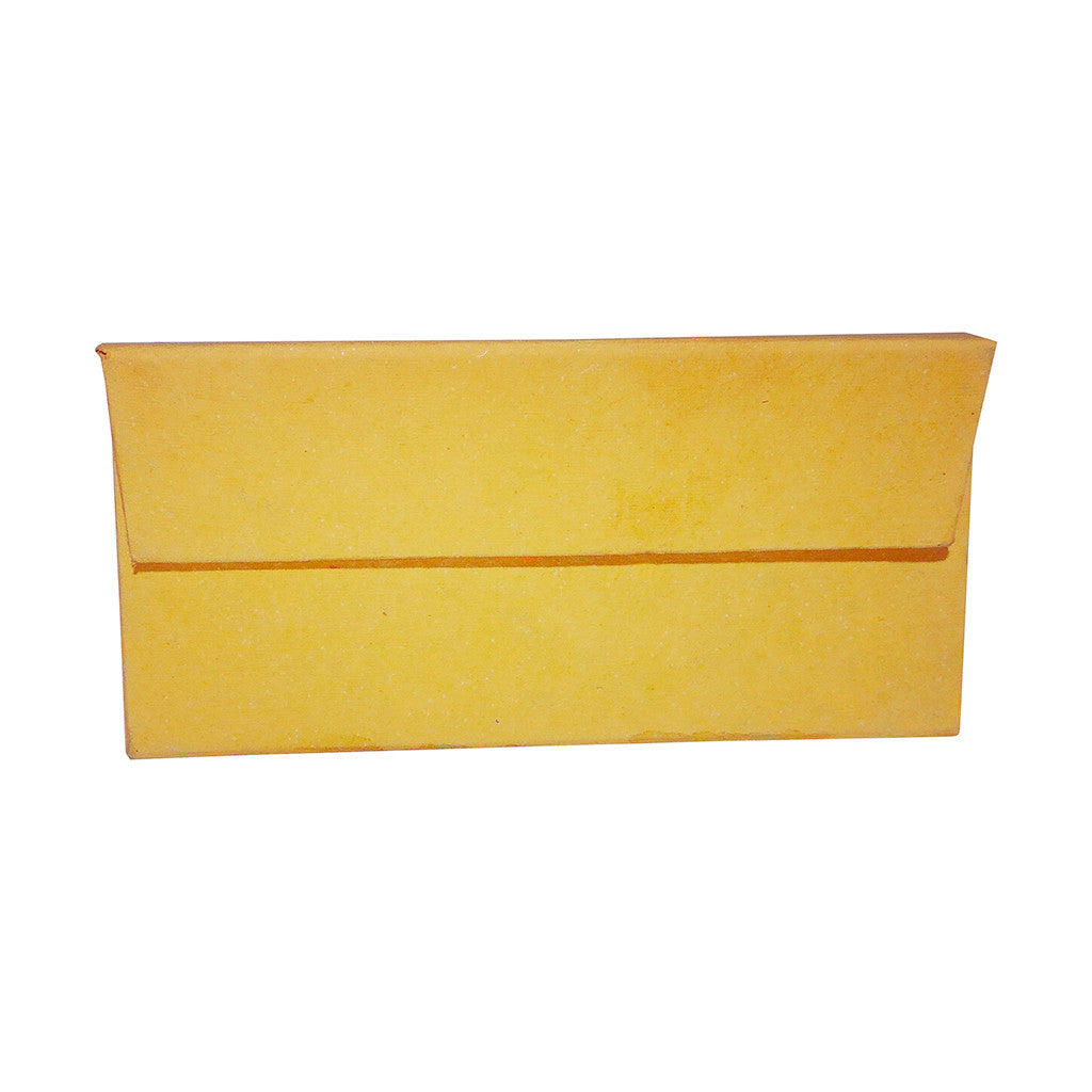 Designer Ladies Hand Purse (Big Size) - made up of hand made paper (khadi) from cotton waste.