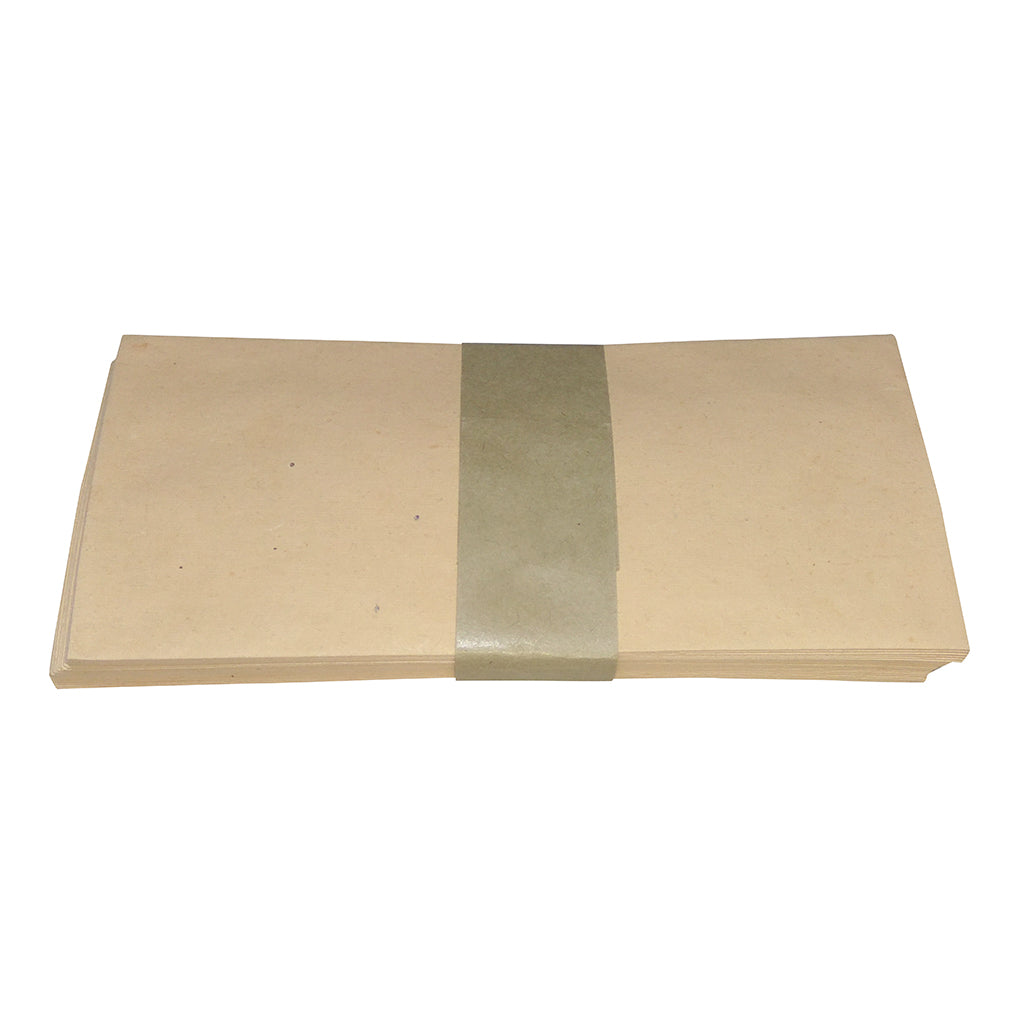 Envelopes 7 x 3.3 (A set of 25) Handmade from Khadi (Cotton Waste) Paper