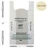 Biodegradable Compostable IS 17088 certified non polluting shopping carry bags - 16" x 20"