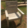 Waste TetraPak Recycled Chipboard Furniture - King Chair with handle