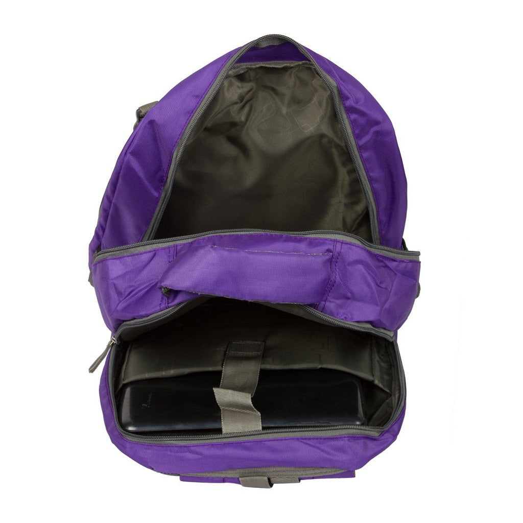 Solar Laptop Backpack L003 with solar panel, battery bank and mobile charger (Sunlast)