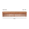 Neem Wood Comb dual spokes (19cm)