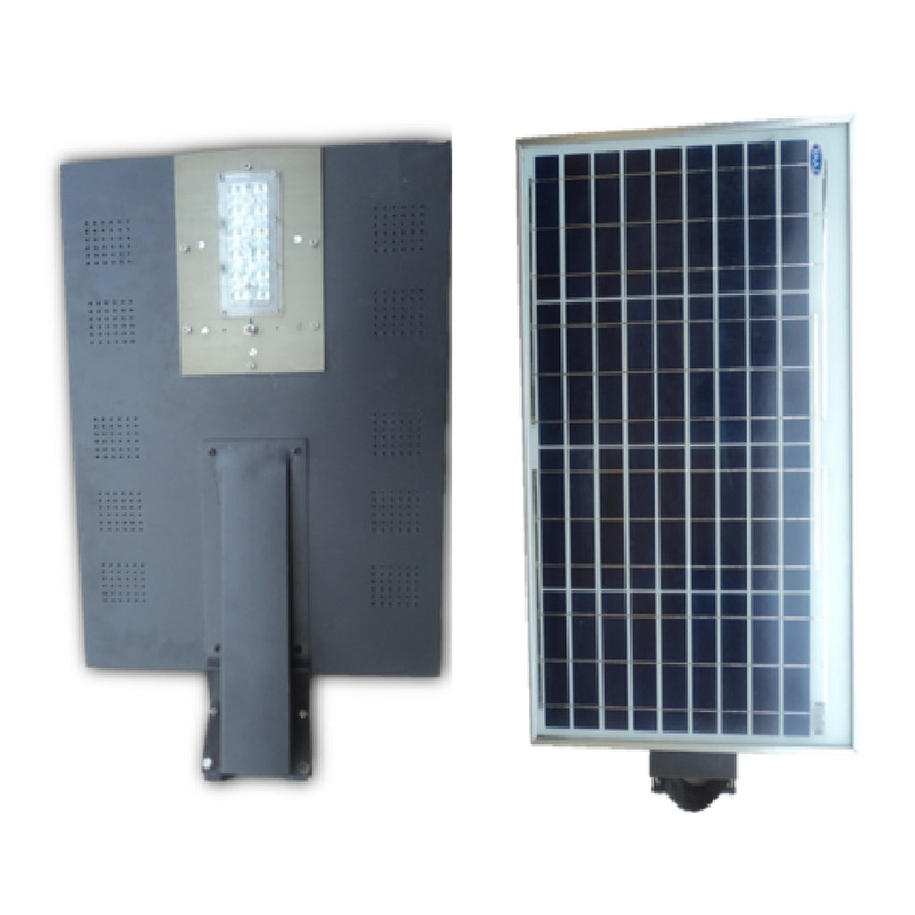 12W All In One Integrated Solar LED Street Light
