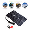 18V18W USB DC 6 Solar panels charger Ports Waterproof Portable Battery Fast Car Boat Charger