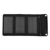 Portable Outdoor 3-Folded Solar Charger 5W 5.5V USB Output Camping Charger for Mobile Phone