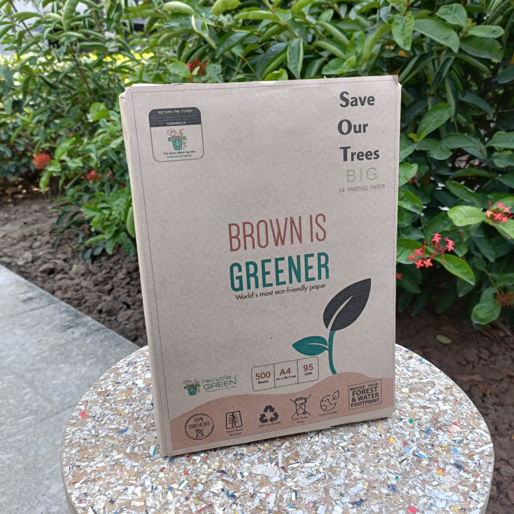 SOT BIG | 97.6% A4 | 95 GSM | Recycled Unbleached Printing Paper