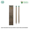 Write Green | Recycled | Brown Paper Pencils | 3 Variants