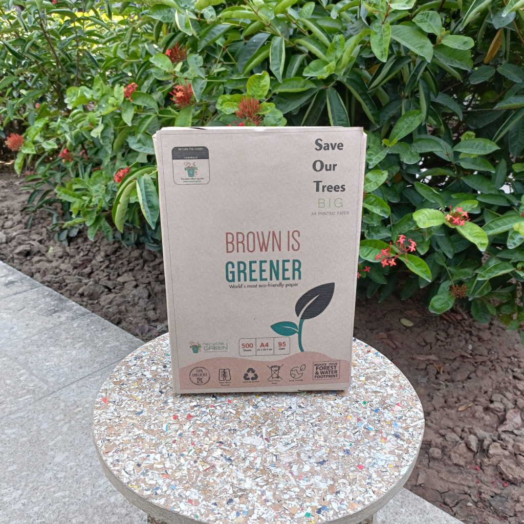 SOT BIG | 97.6% A4 | 95 GSM | Recycled Unbleached Printing Paper