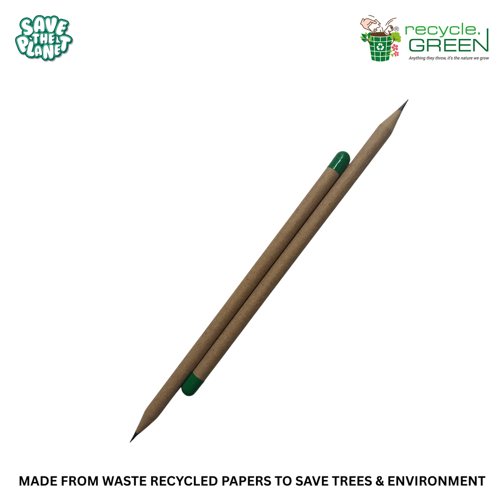 Write Green | Recycled | Brown Paper Pencils | 3 Variants