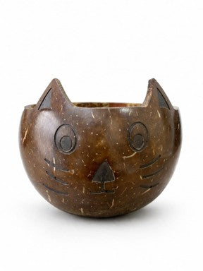 Recycled | Coconut Shell Round Bowl | For Kids | For Snacks