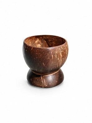 Recycled | Coconut Shell Mug | Natural Smooth Polish