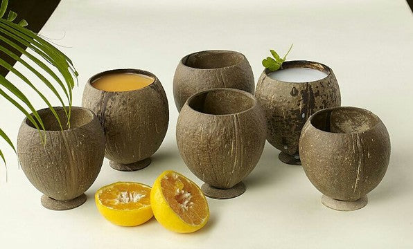 Recycled | Coconut Shell Mug | Natural Look | No Polish | 1 Pc