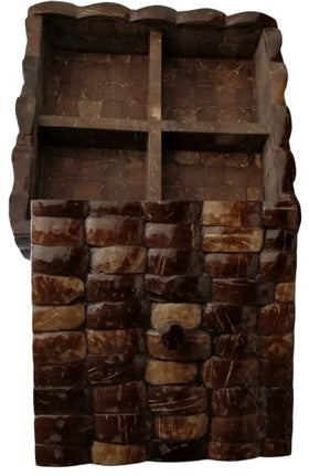 Recycled | Coconut Shell Pieces | Gift Box | 4 Sections
