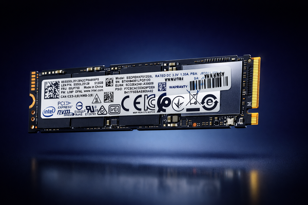 Refurbished SSD 512 GB | Internal use | M.2.2280 | NVMe PCIe Gen 3 x4 | For Laptops Desktops
