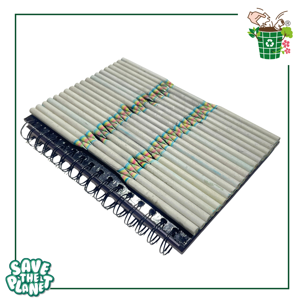 SOT A5 | Newpaper Pencil Waste Artwork | MLP Recycled | Recycled Paper | 100 Pages (Copy)