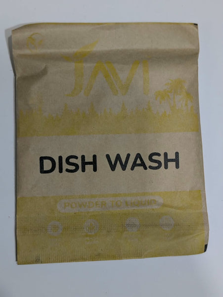 Sustainable Dish Wash | Powder to Liquid | Minimal Packaging | Low Shipping | No Plastic
