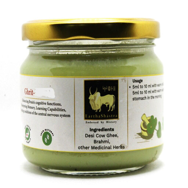 Ghrit - Brahmi | Desi Cow Ghee | Medicinal | For Brain | 250ml ...