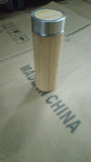 Bamboo Bottle - 500 ml - Flask with food grade steel inside.