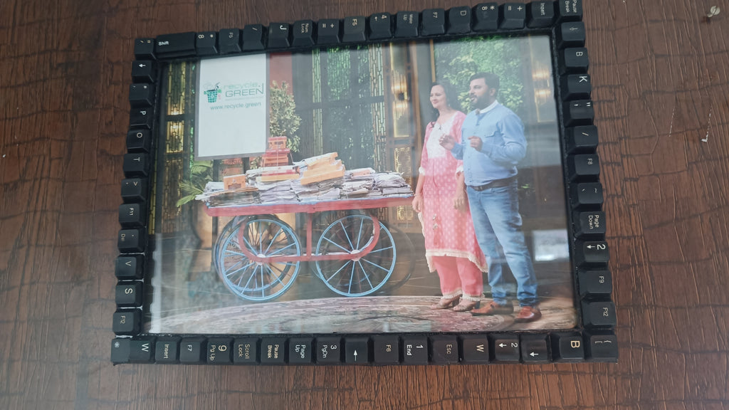 Sustainable Photo Frame | Recycled | Offset E-waste & Plastic | Net Zero Waste