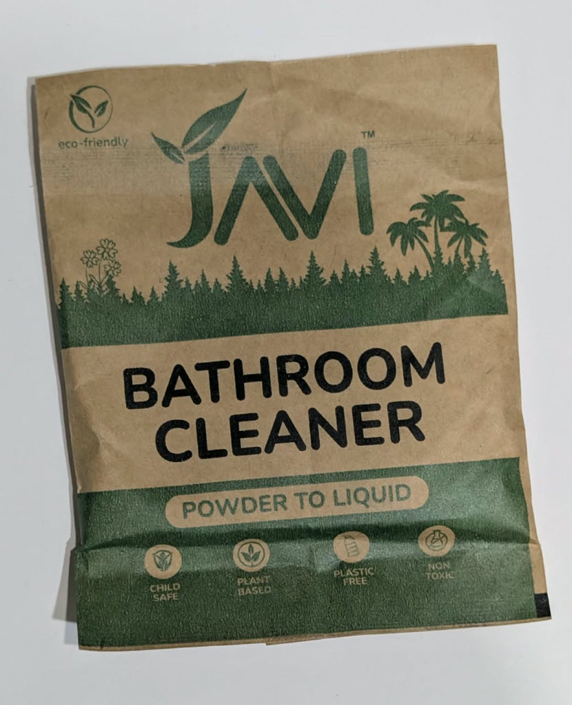 Sustainable Bathroom Cleaner | Powder to Liquid | Minimal Packaging | Low Shipping | No Plastic