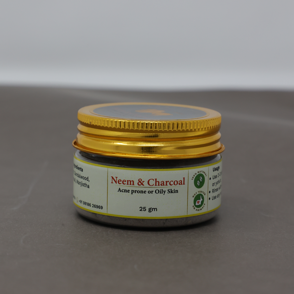Neem & Charcoal | Face Cleansing Face Wash | 100% Natural