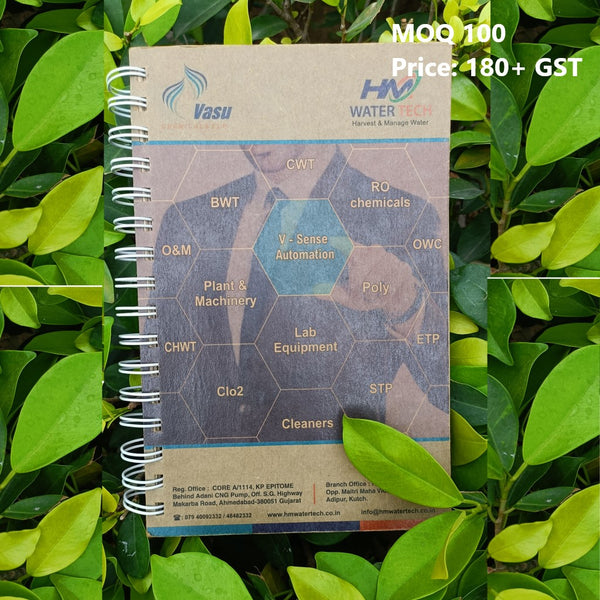 SOT BIG A5 | Wiro | 250 Pages | Single Colour Branding & Water mark on Writing Pages | MOQ 100