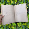 SOT BIG | Natural Jute Cover | Brown Recycled paper | Colour branding on pages | MOQ 100