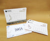 Recycled | Eco Friendly | Plantable Calendar 2024 | Recycled Chipboard Straight Stand | MOQ 100