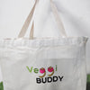 Veggie Buddy - Eco Friendly Canvas Bag with 6 pockets