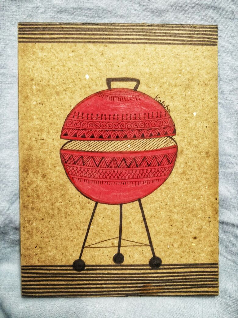 A Shuttle Space - Recycled Handmade Diary made by ECOHUT