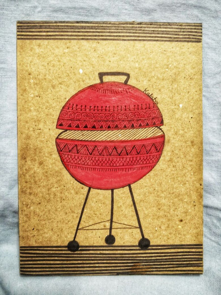 A Shuttle Space - Recycled Handmade Diary made by ECOHUT