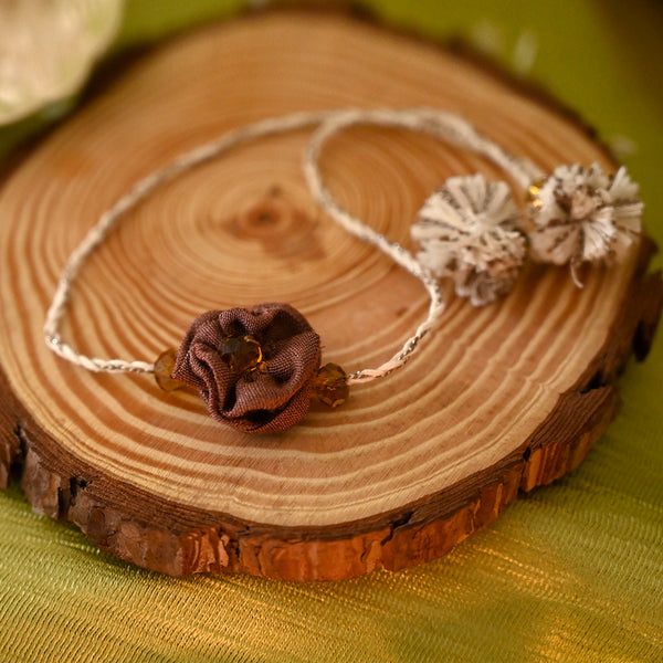MORALFIBRE - CHOCOLATE ROSE RAKHI FOR BHAIYA - WITH A GIFT OF A TREE!