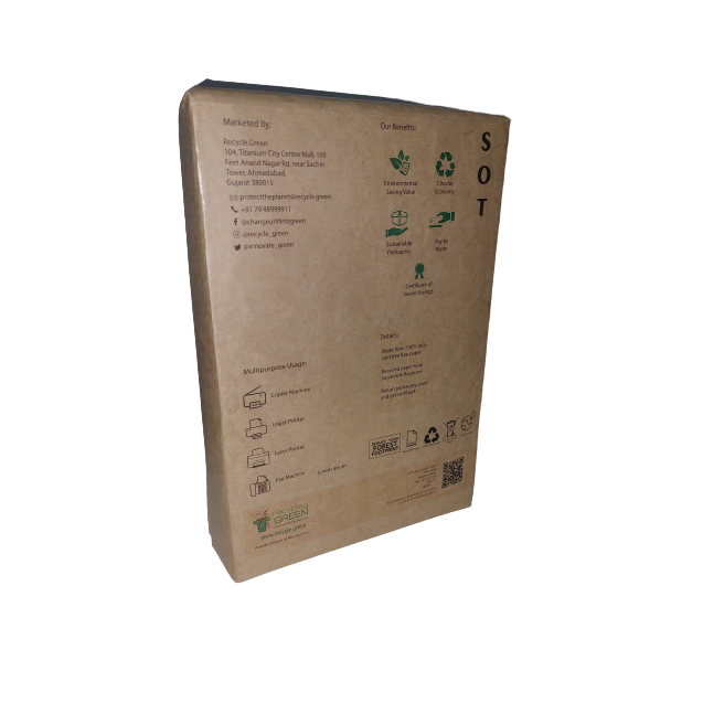 Sot Spring SOT Spring A4 | 75 GSM | Recycled Printing Copier Paper – Recycle.Green