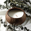 Upcycled Coconut Shell Candle