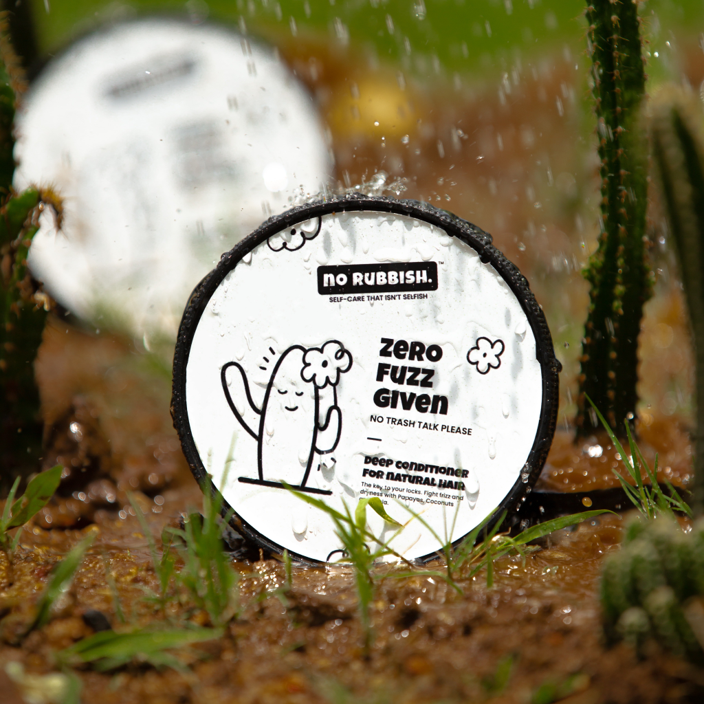No Rubbish-Zero fuzz given  Deep conditioner for natural hair