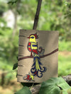 Parrot Tail - Handmade Diary from Recycled Paper by ECOHUT