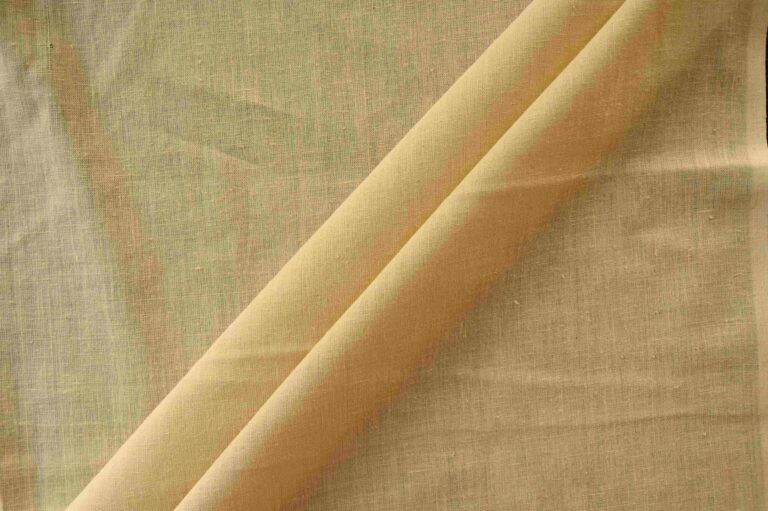 Handspun Handwoven Fabric Tan Plain Dyed for Men Kurta - 3.5 Mtrs