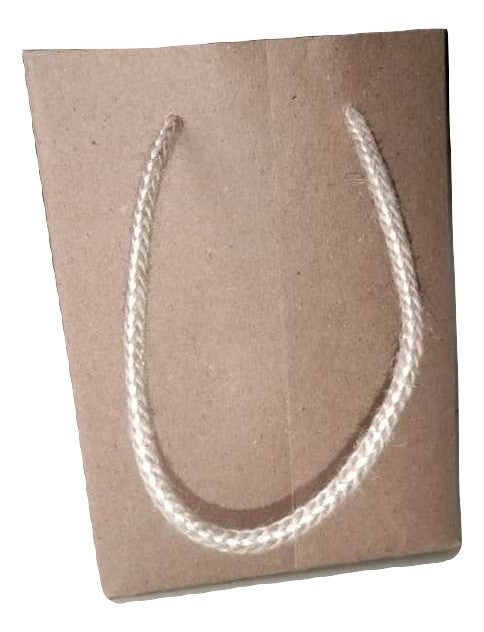 Copy of A very useful paper bag inches x inches made out of cloth waste (khadi) paper ( set of 5)