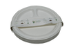 Biodegradable Compostable Sugarcane Bagasse Round Plate with 3 compartments 9 inch  (Set of 25)