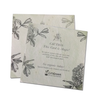 Recycled Plantable Paper Square Invitation Cards 5 inches x 5 inches (100 Cards)
