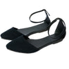 Sehni Ankle Strap Flats