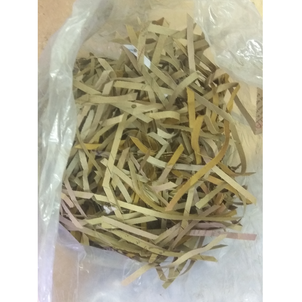 Recycled Shreded papers - kraft brown papers