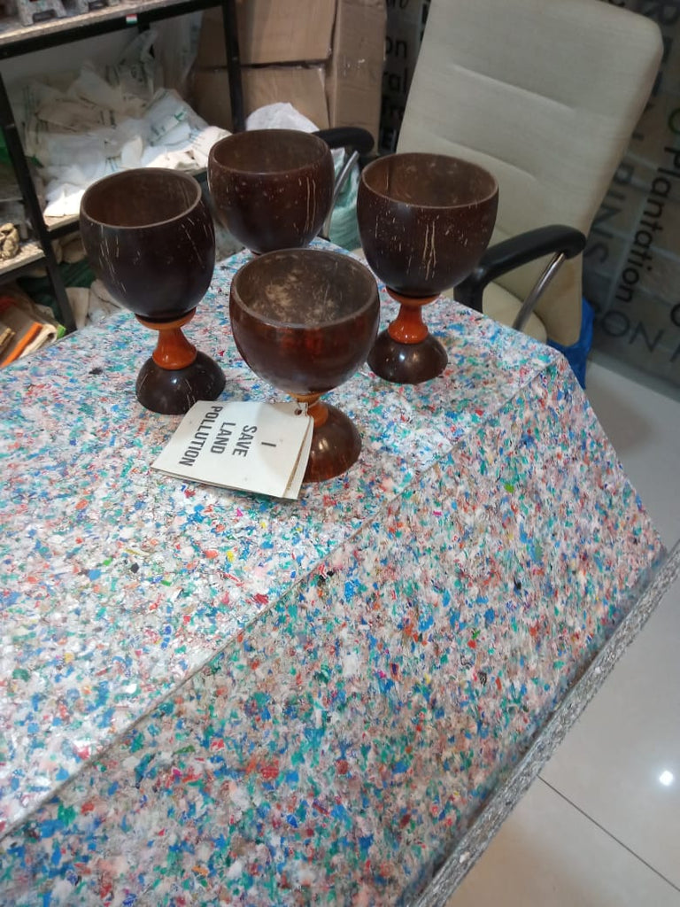 Handmade Coconut Shell Wine Glass