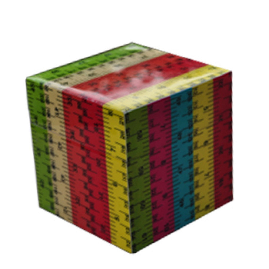 Beautiful box made up of waste colourful scales - saving land from pollution