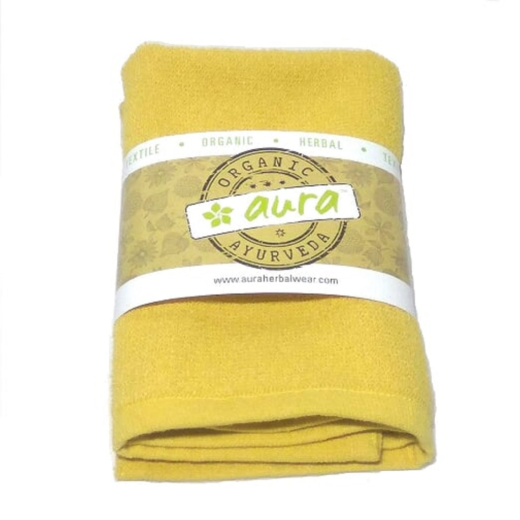 Organic Herbal Dyed Face Towel Cotton Terry Fabric 13" x 13" (10 Colours)