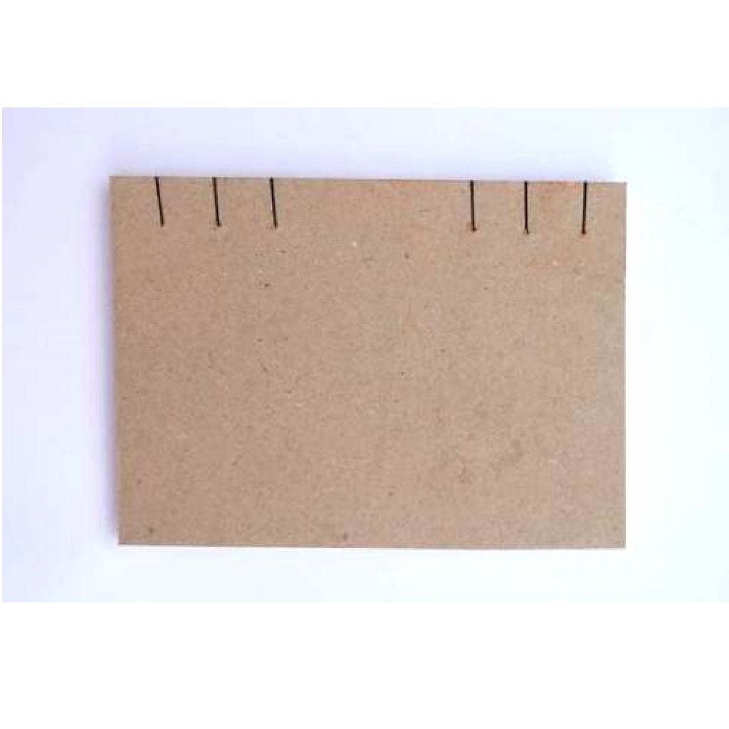 Angled Fish - Handmade Diary made from recycled paper by ECOHUT